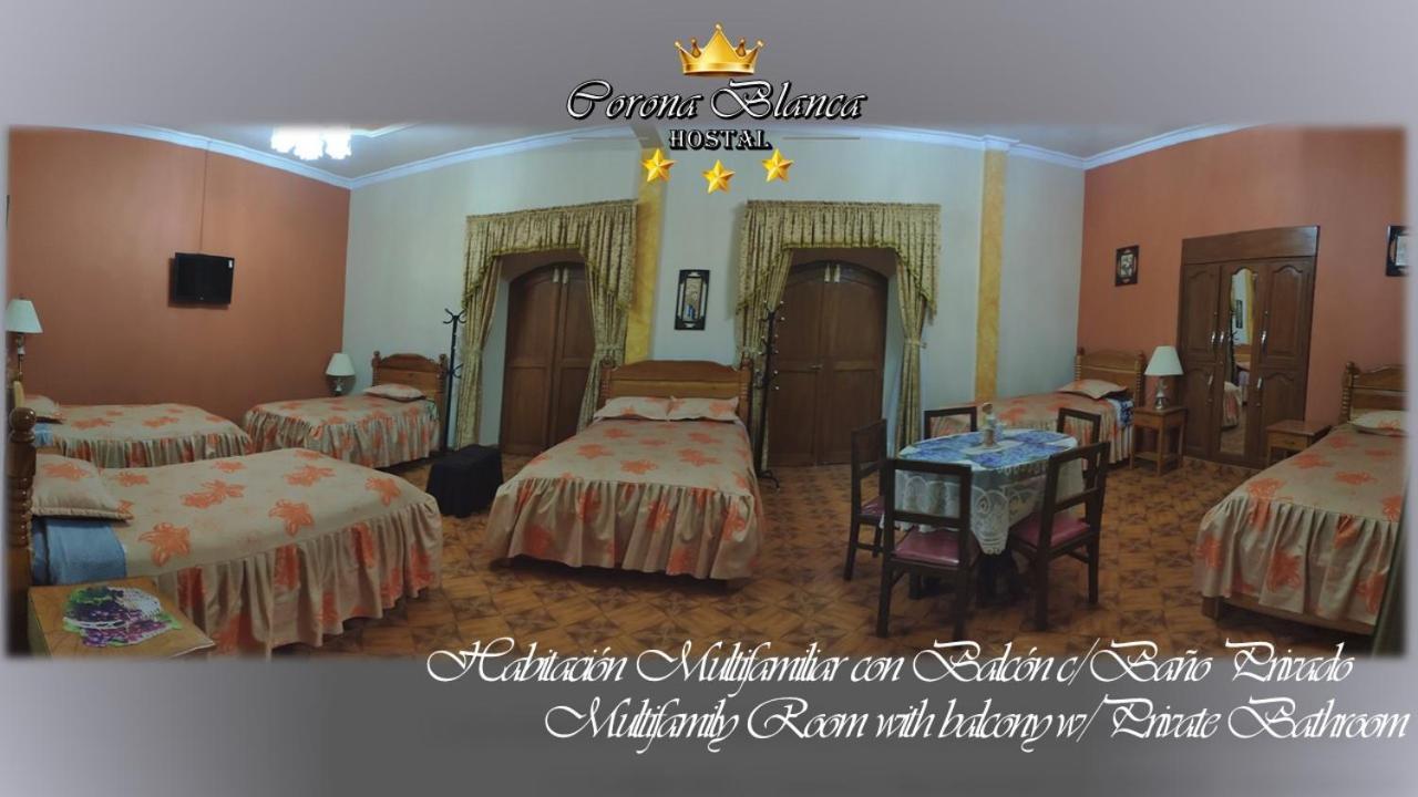 Hostal Corona Blanca Sucre Exterior foto